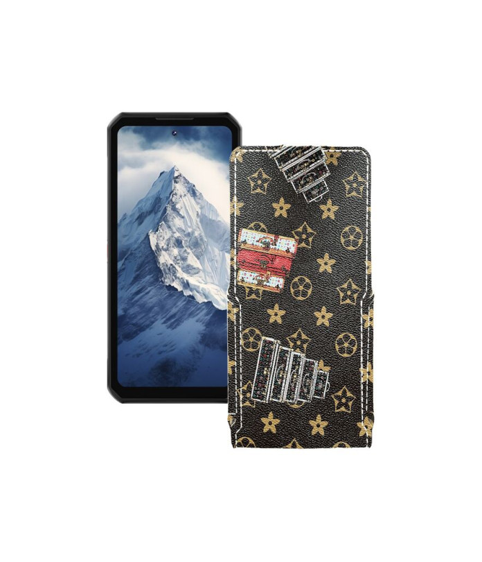 Чохол-флип з екошкіри для телефону Oukitel WP56