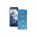 Чохол-флип з екошкіри для телефону Oukitel WP56