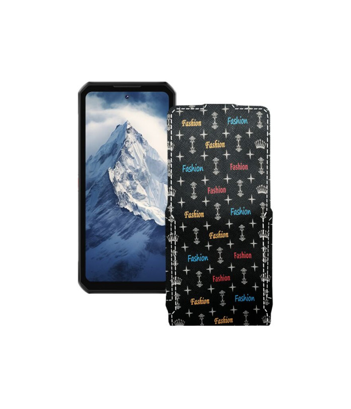 Чохол-флип з екошкіри для телефону Oukitel WP56