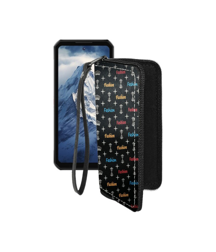 Чохол-гаманець з екошкіри для телефону Oukitel WP56