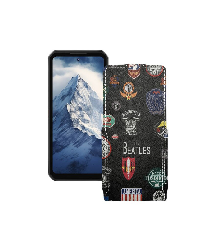 Чохол-флип з екошкіри для телефону Oukitel WP56