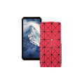Чохол-флип з екошкіри для телефону Oukitel WP56