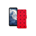 Чохол-книжка з екошкіри для телефону Oukitel WP56