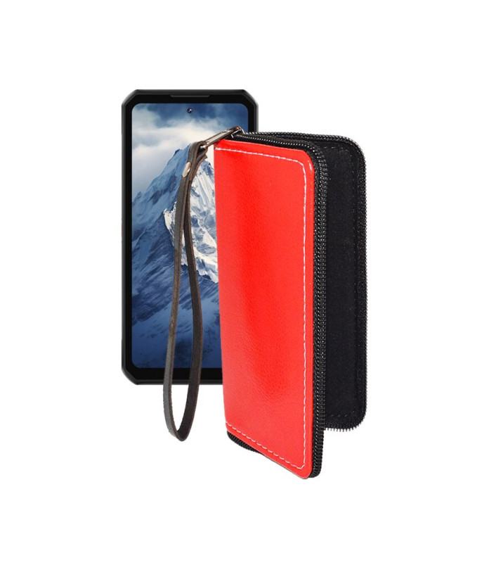 Чохол-гаманець з екошкіри для телефону Oukitel WP56