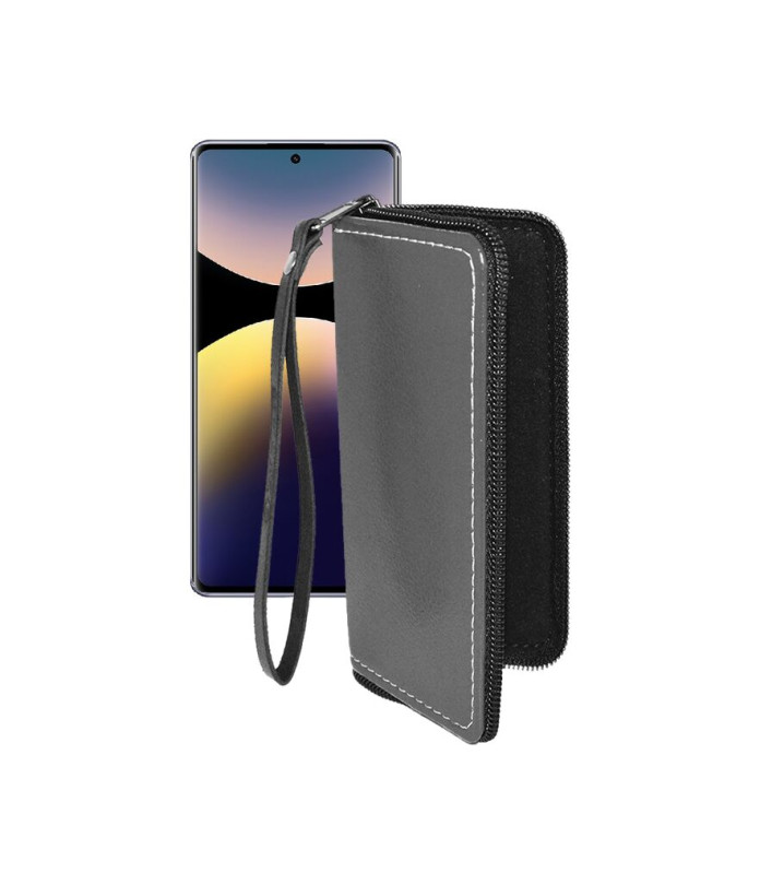 Чохол-гаманець з екошкіри для телефону Xiaomi Redmi Note 14 Pro 4G