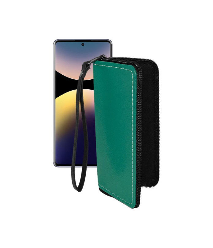 Чохол-гаманець з екошкіри для телефону Xiaomi Redmi Note 14 Pro 4G