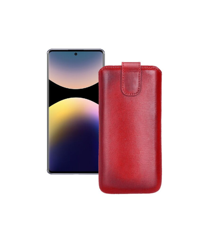 Витяжка зі шкіри для телефону Xiaomi Redmi Note 14 Pro 4G