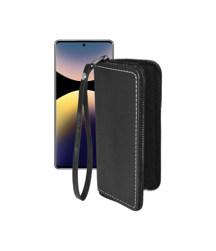 Чохол-гаманець з екошкіри для телефону Xiaomi Redmi Note 14 Pro 4G