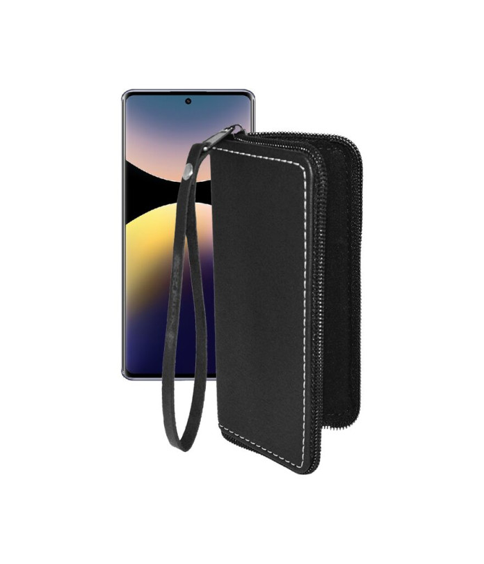 Чохол-гаманець з екошкіри для телефону Xiaomi Redmi Note 14 Pro 4G
