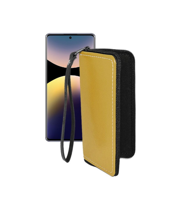 Чохол-гаманець з екошкіри для телефону Xiaomi Redmi Note 14 Pro 4G