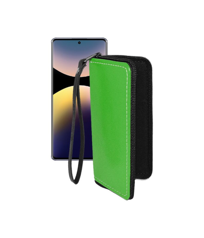 Чохол-гаманець з екошкіри для телефону Xiaomi Redmi Note 14 Pro 4G