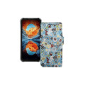 Чохол-книжка з екошкіри для телефону Oukitel WP100 Titan