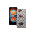 Чохол-флип з екошкіри для телефону Oukitel WP100 Titan