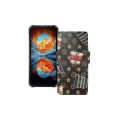 Чохол-книжка з екошкіри для телефону Oukitel WP100 Titan