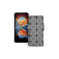 Чохол-книжка з екошкіри для телефону Oukitel WP100 Titan