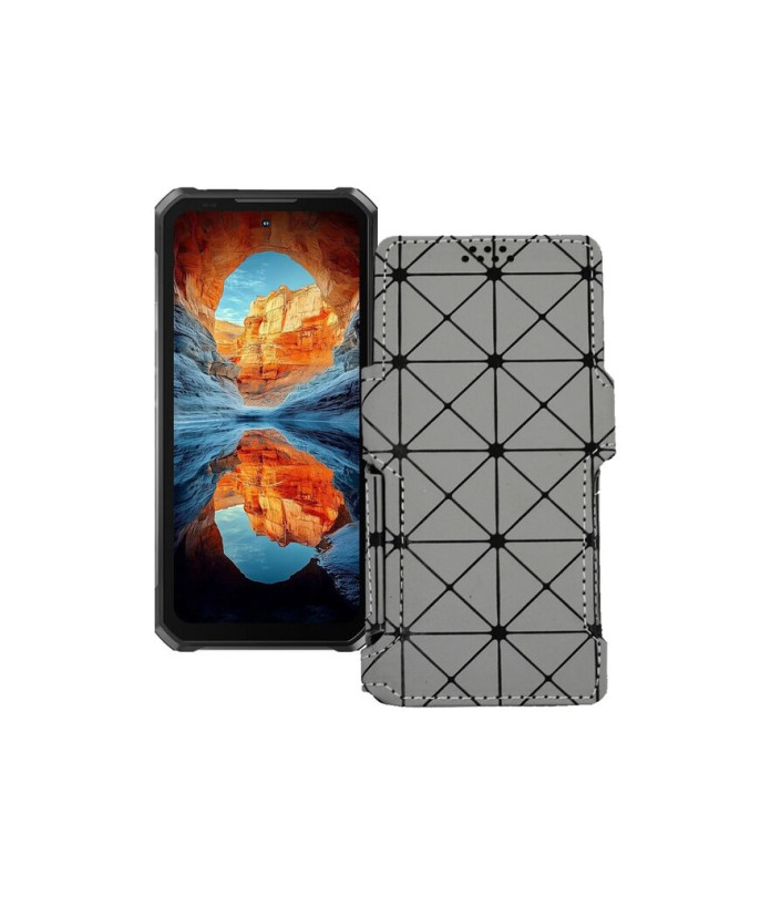 Чохол-книжка з екошкіри для телефону Oukitel WP100 Titan