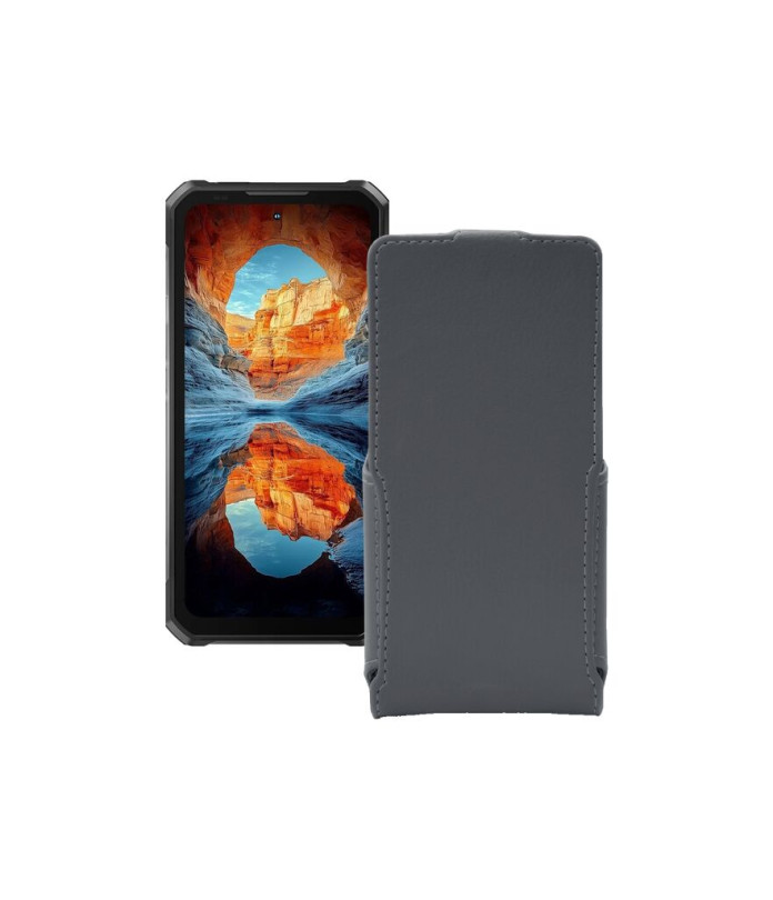 Чохол-флип з екошкіри для телефону Oukitel WP100 Titan