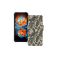 Чохол-книжка з екошкіри для телефону Oukitel WP100 Titan