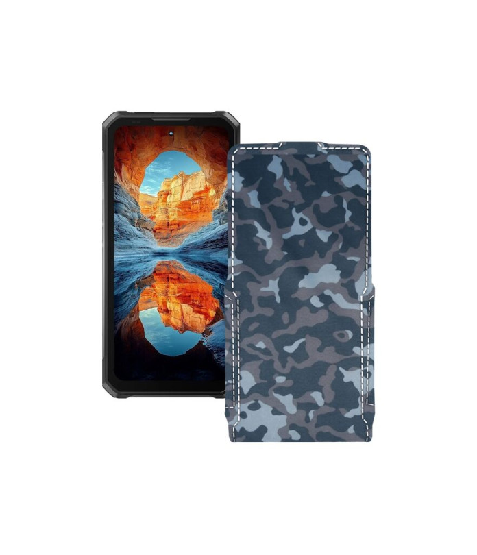 Чохол-флип з екошкіри для телефону Oukitel WP100 Titan