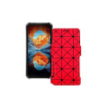 Чохол-книжка з екошкіри для телефону Oukitel WP100 Titan