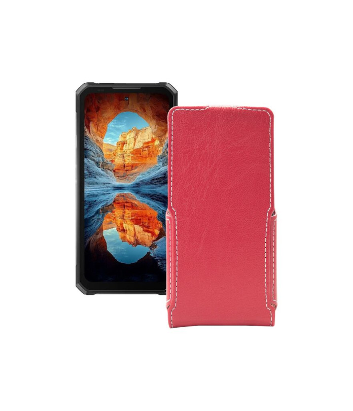 Чохол-флип з екошкіри для телефону Oukitel WP100 Titan