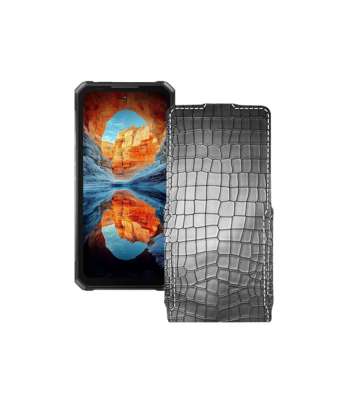 Чохол-флип з екошкіри для телефону Oukitel WP100 Titan