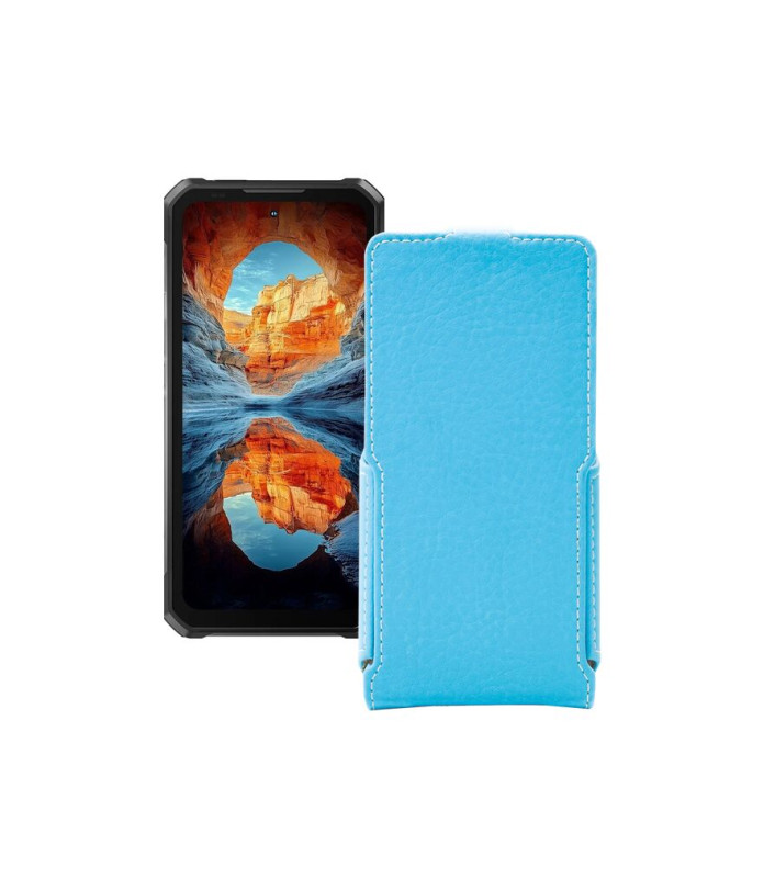 Чохол-флип з екошкіри для телефону Oukitel WP100 Titan
