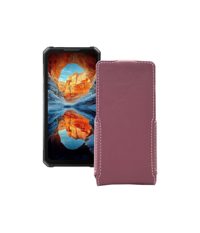 Чохол-флип з екошкіри для телефону Oukitel WP100 Titan