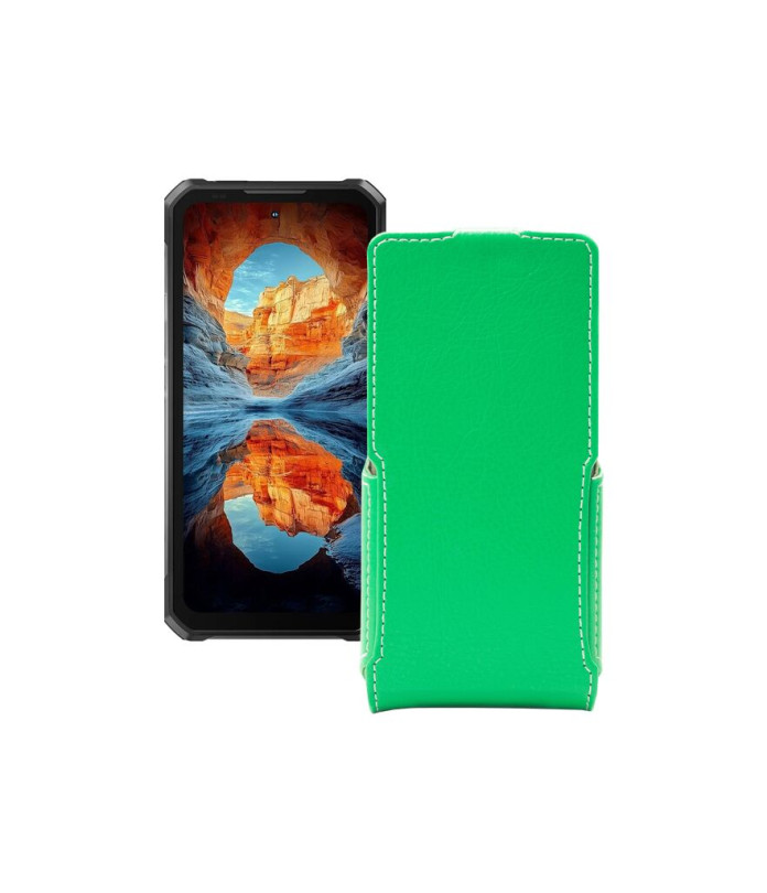 Чохол-флип з екошкіри для телефону Oukitel WP100 Titan