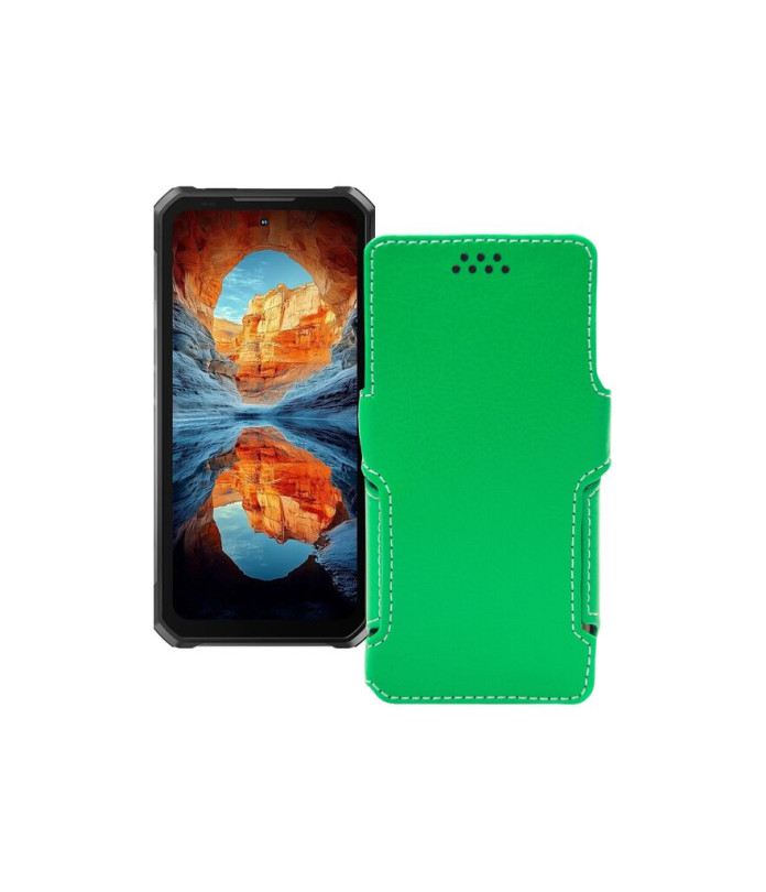 Чохол-книжка з екошкіри для телефону Oukitel WP100 Titan