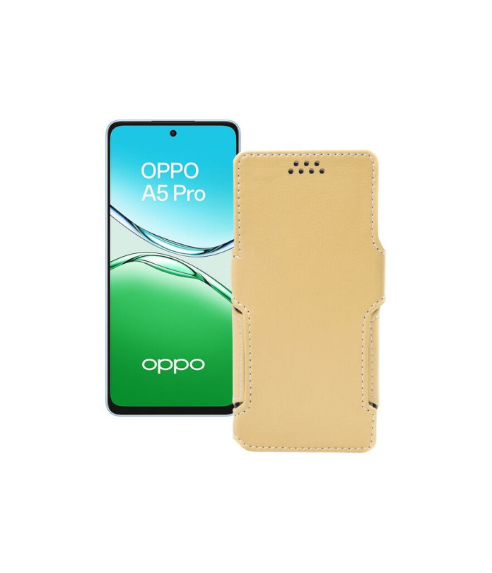 Чохол-книжка з екошкіри для телефону OPPO A5 Pro (CPH2711, CPH2695)
