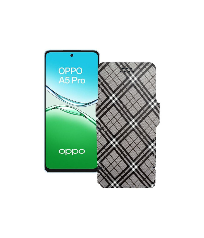 Чохол-книжка з екошкіри для телефону OPPO A5 Pro (CPH2711, CPH2695)