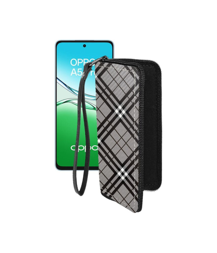 Чохол-гаманець з екошкіри для телефону OPPO A5 Pro (CPH2711, CPH2695)