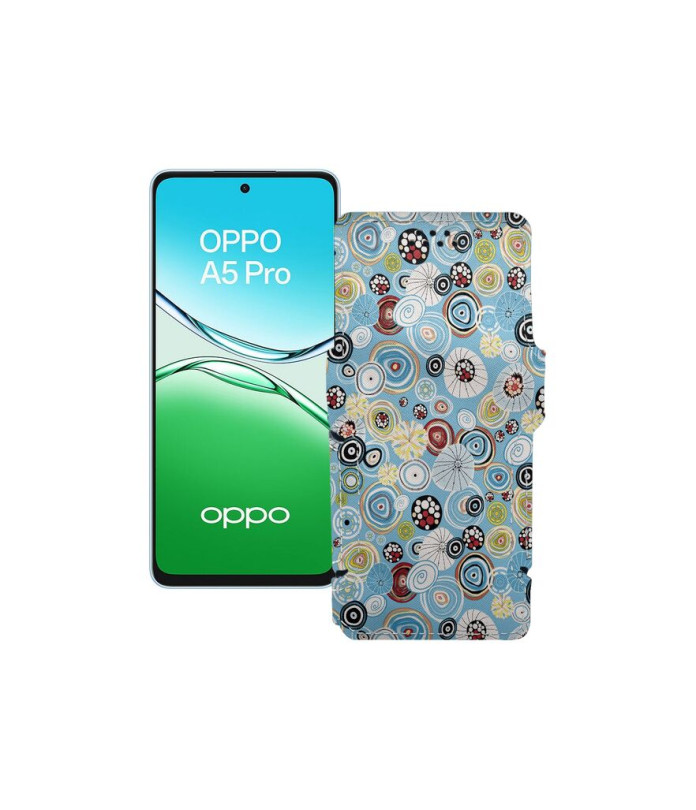 Чохол-книжка з екошкіри для телефону OPPO A5 Pro (CPH2711, CPH2695)
