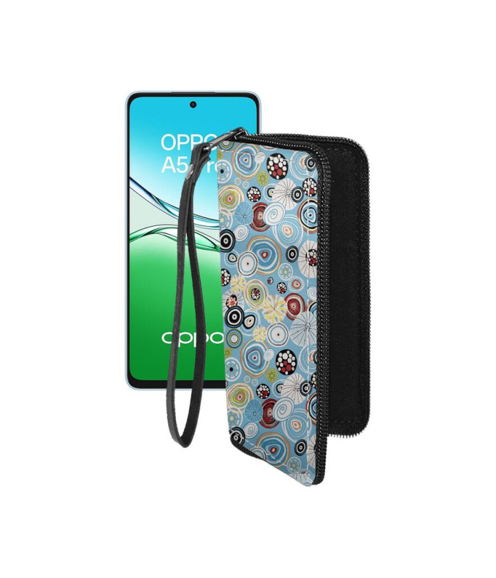 Чохол-гаманець з екошкіри для телефону OPPO A5 Pro (CPH2711, CPH2695)