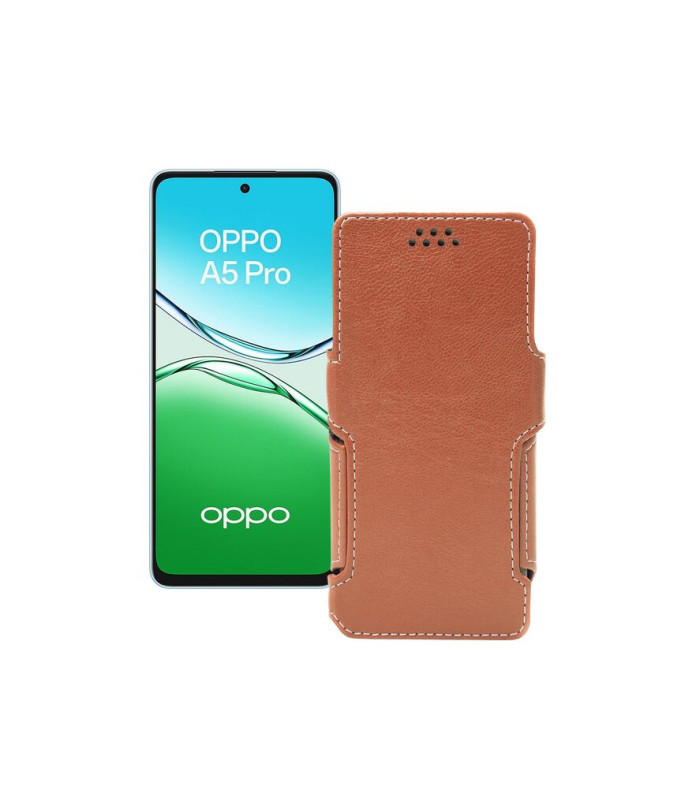 Чохол-книжка з екошкіри для телефону OPPO A5 Pro (CPH2711, CPH2695)