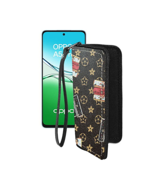 Чохол-гаманець з екошкіри для телефону OPPO A5 Pro (CPH2711, CPH2695)