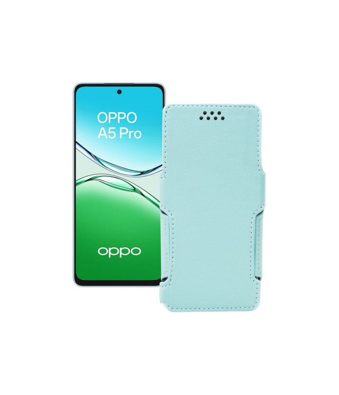 Чохол-книжка з екошкіри для телефону OPPO A5 Pro (CPH2711, CPH2695)