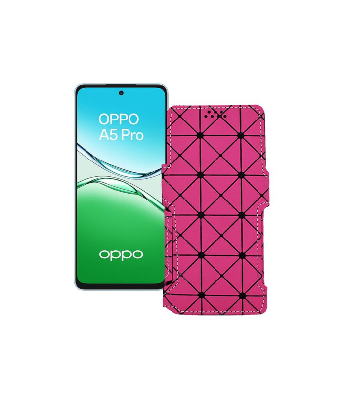 Чохол-книжка з екошкіри для телефону OPPO A5 Pro (CPH2711, CPH2695)