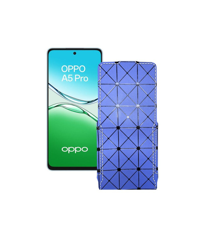 Чохол-флип з екошкіри для телефону OPPO A5 Pro (CPH2711, CPH2695)