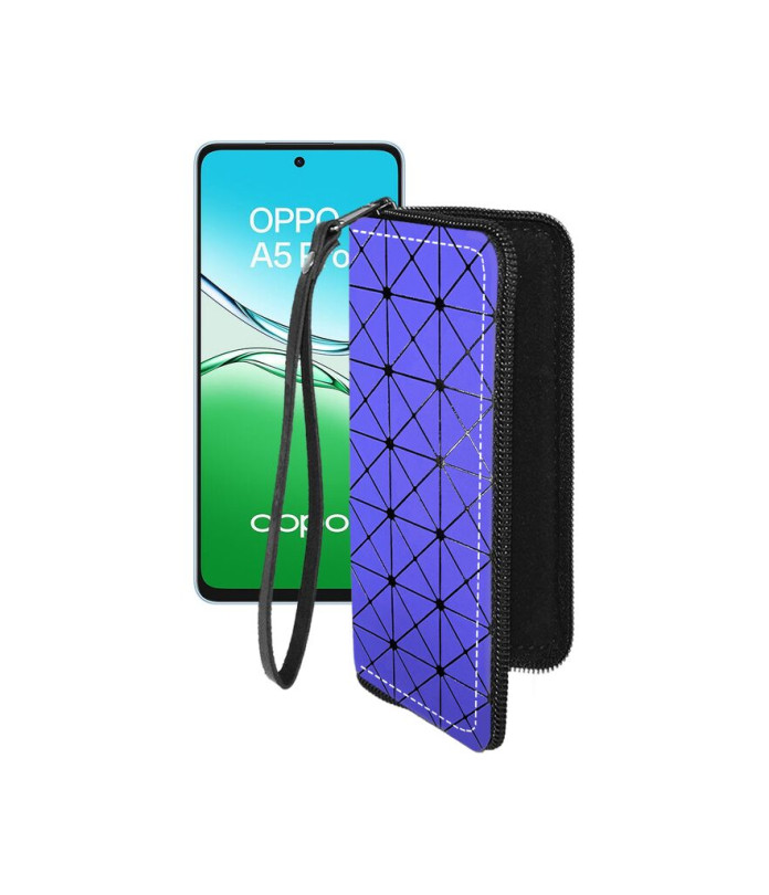 Чохол-гаманець з екошкіри для телефону OPPO A5 Pro (CPH2711, CPH2695)