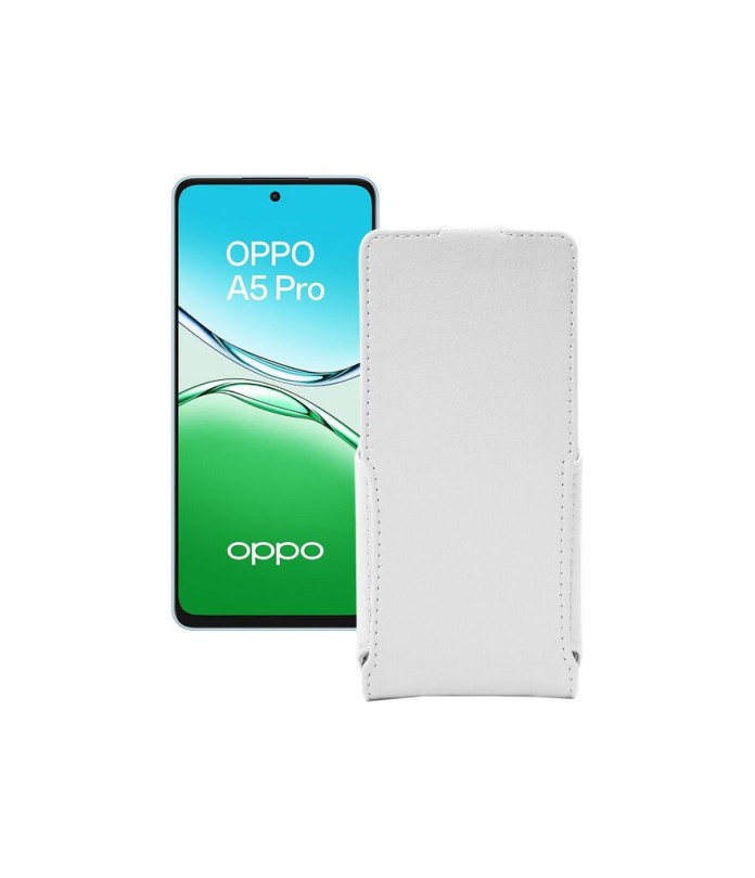 Чохол-флип з екошкіри для телефону OPPO A5 Pro (CPH2711, CPH2695)