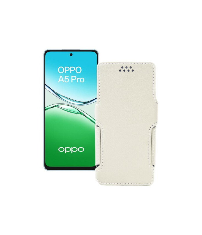 Чохол-книжка з екошкіри для телефону OPPO A5 Pro (CPH2711, CPH2695)
