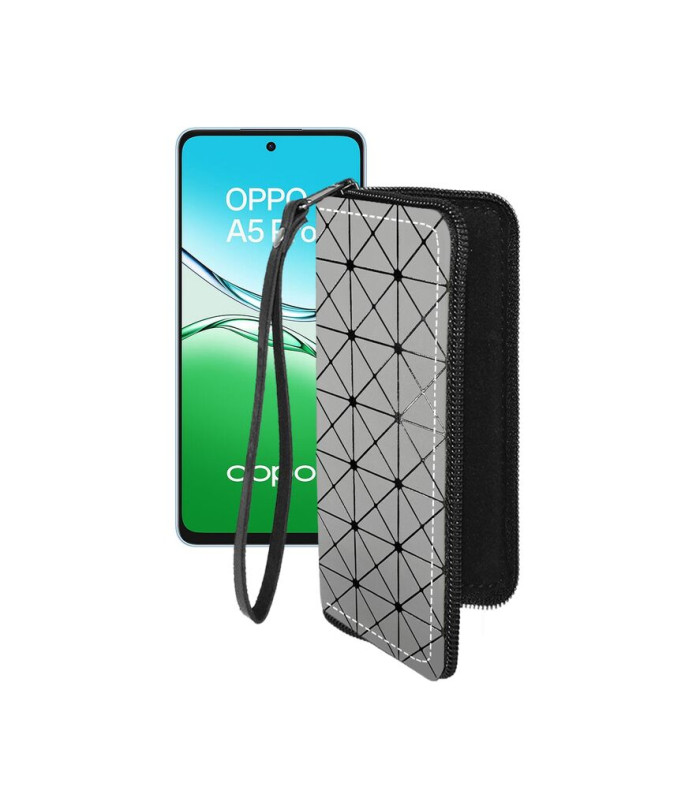 Чохол-гаманець з екошкіри для телефону OPPO A5 Pro (CPH2711, CPH2695)