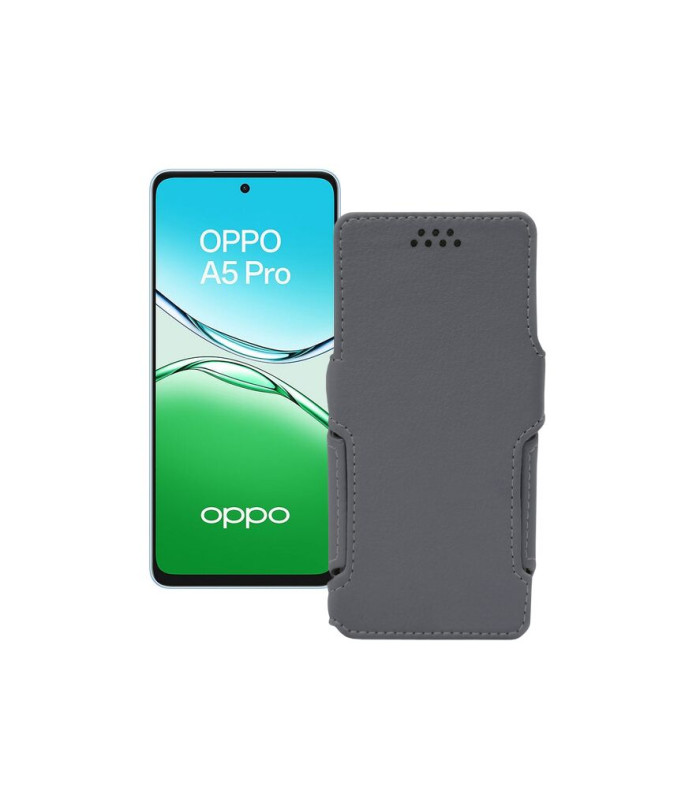 Чохол-книжка з екошкіри для телефону OPPO A5 Pro (CPH2711, CPH2695)