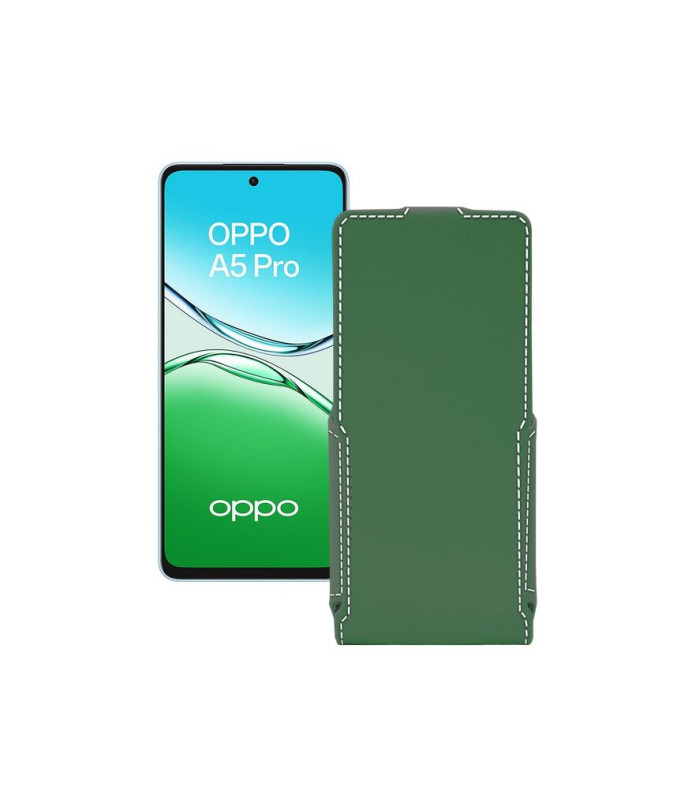 Чохол-флип з екошкіри для телефону OPPO A5 Pro (CPH2711, CPH2695)