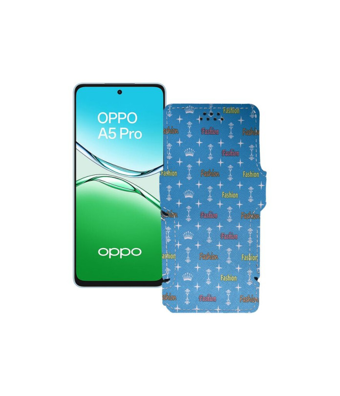 Чохол-книжка з екошкіри для телефону OPPO A5 Pro (CPH2711, CPH2695)