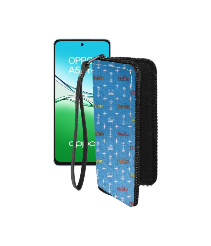 Чохол-гаманець з екошкіри для телефону OPPO A5 Pro (CPH2711, CPH2695)