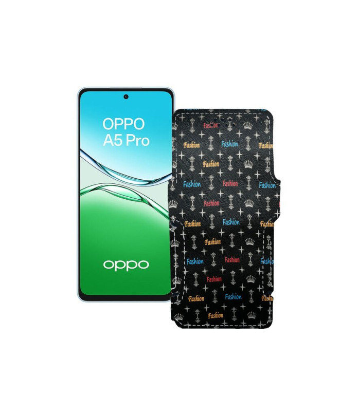 Чохол-книжка з екошкіри для телефону OPPO A5 Pro (CPH2711, CPH2695)
