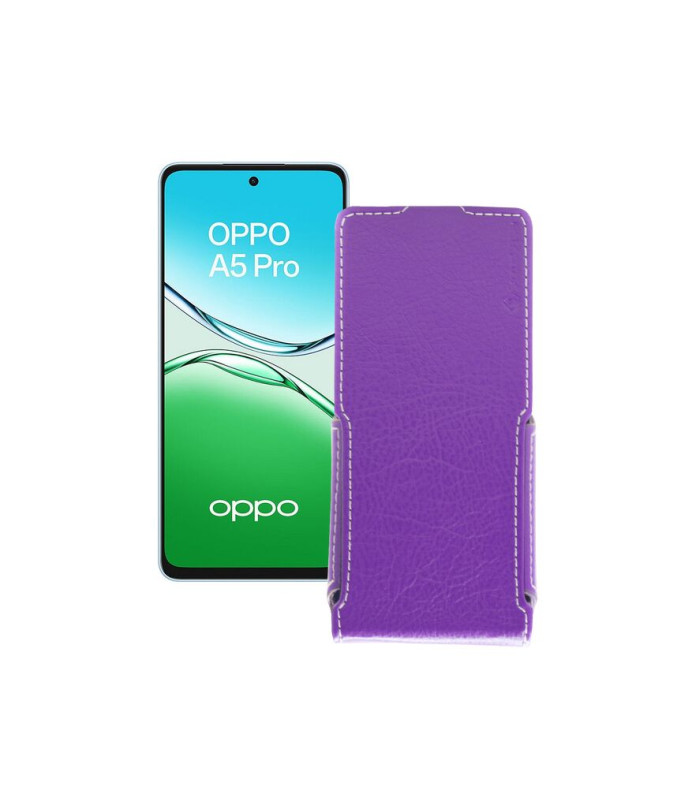 Чохол-флип з екошкіри для телефону OPPO A5 Pro (CPH2711, CPH2695)